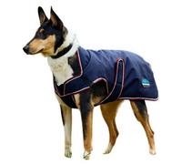 Weatherbeeta Comfitec Premier Deluxe Waterproof Dog Coat Navy/burgundy (30Cm)