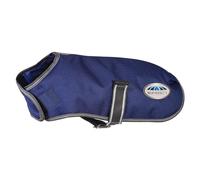 Weatherbeeta Comfitec Premier Free Parka Dog Coat (Medium) Blue/Grey/White - 50cm