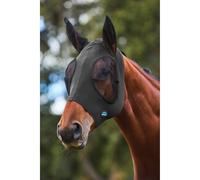 WeatherBeeta ComFiTec Stretch Fly Mask with Ears, Charcoal/Black, Extra Large