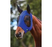 WeatherBeeta ComFiTec Stretch Fly Mask with Ears, Cobalt/Black, Medium