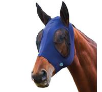 WeatherBeeta ComFiTec Stretch Fly Mask with Ears, Navy/Black, Medium