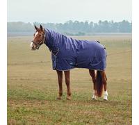 WeatherBeeta ComFiTec Tyro Turnout Combo Neck 220G, Navy/Charcoal, 5'0