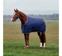 Weatherbeeta Comfitec Tyro Turnout Standard Neck 50g - Navy/charcoal 5'3/115cm