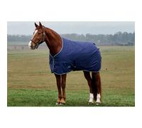 Weatherbeeta Comfitec Tyro Turnout Standard Neck 50g - Navy/charcoal 5'0/105cm