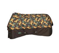 WeatherBeeta ComFiTec Tyro Standard Neck Medium Horse Turnout Rug, Jungle Print, 6'0