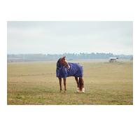 WeatherBeeta Turnout Rug ComFiTec Tyro Combo Neck 220G Navy/Charcoal 6'0