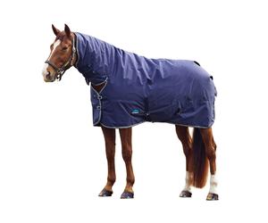 Weatherbeeta Comfitec Tyro Turnout Combo Neck 50g - Navy/charcoal 6'5/145cm