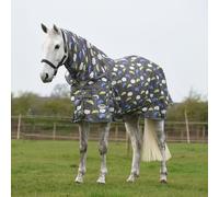 Weatherbeeta Comfitec Umbrella Print Essential Mesh II Combo Neck Fly Rug - Grey Print - Size: 6ft 3inch