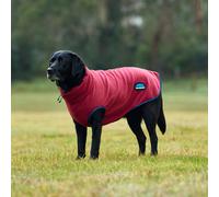 Weatherbeeta ComFiTec Zip Fleece Dog Coat - Burgundy - Size: Dog 65cm - Dog Jackets