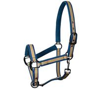 WeatherBeeta Coordinate Headcollar Light Blue/Black/Yellow - Pony