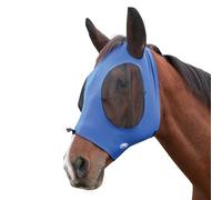 WeatherBeeta Deluxe Stretch Bug Eye Saver with Ears Royal Blue/Black - Small Pony