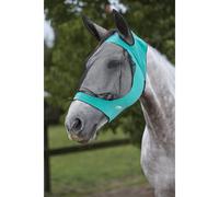 Weatherbeeta Deluxe Stretch Eye Saver With Ears Turquoise/Black (Cob)