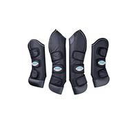 WeatherBeeta Deluxe Travel Boots, Black, Full