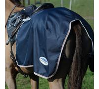 Weatherbeeta Essential Fleece Lined Quarter sheet - Navy - Size: X Small