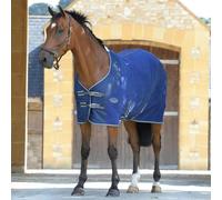 WeatherBeeta Fleece Cooler Standard Neck Rug - Dark Blue/Grey