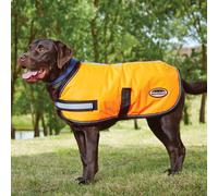 Weatherbeeta Hi-Viz Reflective Showerproof Dog Rug - Orange - Size: Dog 75cm - Dog Jackets