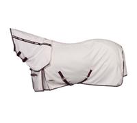 Weatherbeeta Hybrid Seasons Combo Neck Horse Fly Rug White/maroon (7)
