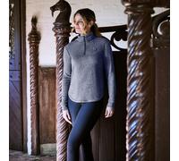 Weatherbeeta Ladies London Long Sleeve Top - Navy - Size: X Small
