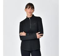 Weatherbeeta London Layer Long Sleeve Top - Ladies Large · Black Marle