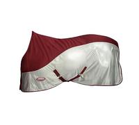Weatherbeeta Micro-Air Cooler Standard Neck Horse Rug - Burgundy/Grey