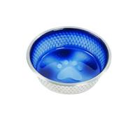 Weatherbeeta Non-Slip Stainless Steel Shade Dog Bowl Royal Blue (13Cm)