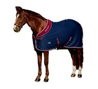 Weatherbeeta Opulence Standard-Neck Show Sheet Navy/burgundy (6 3")