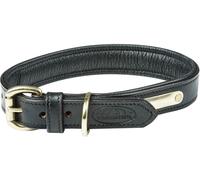 Weatherbeeta Padded Leather Dog Collar - - Size: S