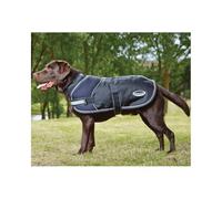 Weatherbeeta Parka 1680D Dog Rug/Dog Coat - Black/Silver: 30cm