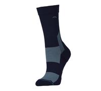 WeatherBeeta Performance Crew Riding Sock, Navy/Slate Blue, Adults Medium