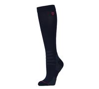 Weatherbeeta Performance Knee Length Riding Sock - Navy - Size: Medium