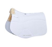 Weatherbeeta Prime Air-tec Comfy Fleece All Purpose Saddle Pad - White - Large