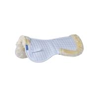 Weatherbeeta Prime Air-Tec Comfy Fleece Half Pad - White - Size: Small