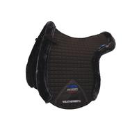 Weatherbeeta Prime Air-Tec Comfy Fleece Trimmed Numnah - Brown 17-17.5