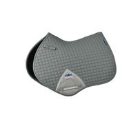 WeatherBeeta Prime Air-Tec Jump Shaped Saddle Pad, Grey, Large