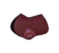 WeatherBeeta Prime Air-Tec Jump Shaped Saddle Pad, Burgundy, Large