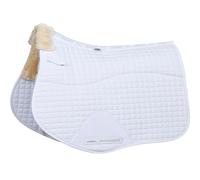 WeatherBeeta Prime Comfy Fleece All Purpose Saddle Pad, White, Pony