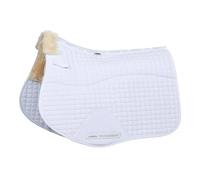 Weatherbeeta Prime Comfy Fleece All Purpose Saddle Pad White - Pony