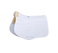 Weatherbeeta Prime Comfy Fleece All Purpose Saddle Pad - White - Size: Full