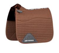 WeatherBeeta Prime Comfy Fleece Dressage Saddle Pad, Brown, Full