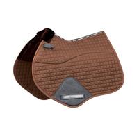 Weatherbeeta Prime Comfy Fleece Jump Shaped Saddle Pad Brown - Pony