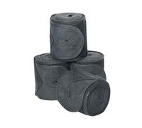 WeatherBeeta Prime Fleece Bandage 4 Pack, Black, 3.5m