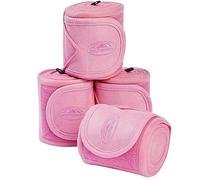 WeatherBeeta Fleece Bandages Prime – Bubblegum Pink – Pack of 4, One Size