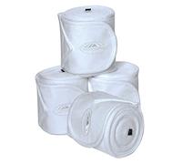 WeatherBeeta Prime Fleece Bandage 4 Pack, White, 3.5m
