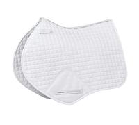 WeatherBeeta Prime Jump Shaped Saddle Pad, White, Pony