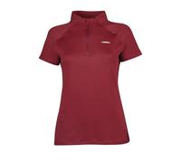 WeatherBeeta Ladies Prime Short Sleeve Top Maroon - Extra Extra Large
