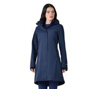 WeatherBeeta Protect Waterproof Longline Riding Jacket Navy - Ladies 2X Small / 6