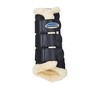 Weatherbeeta Pure Wool Lined Exercise Boots - Black - Warmblood