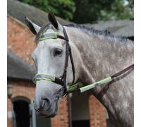 Weatherbeeta Reflective Bridle Kit 4 Piece Yellow - Highly reflective bridle covers for safety