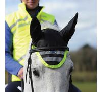 WeatherBeeta Reflective Ear Bonnet, Yellow, Pony
