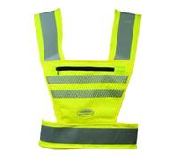 Weatherbeeta Reflective Hi-Viz Harness Style Vest - Yellow - Size: Small